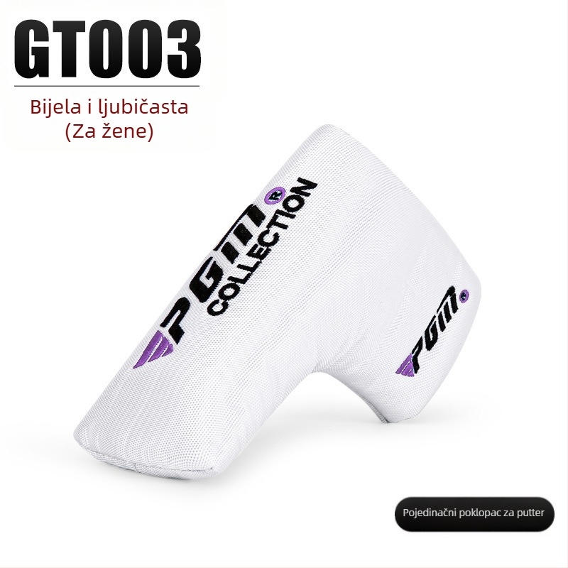 PGM novi poklopac glave golf palice, zaštitna navlaka za potisku šipke za muškarce i žene, najlonska tkanina, otporna na ogrebotine, otporna na habanje