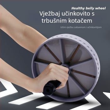 Izravna opskrba iz tvornice Giant Wheel Abdominal Wheel Dvokotačni tihi trbušni Tinker Wheel Fitness oprema Kućna sportska oprema za trbušne kotače