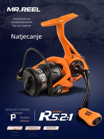 Yongshun Novo prekogranično preporučeno NT-S2 Dai Luya kotačić za predenje Snažan kotač za ribolovnu liniju bez razmaka