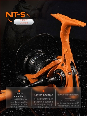 Yongshun Novo prekogranično preporučeno NT-S2 Dai Luya kotačić za predenje Snažan kotač za ribolovnu liniju bez razmaka