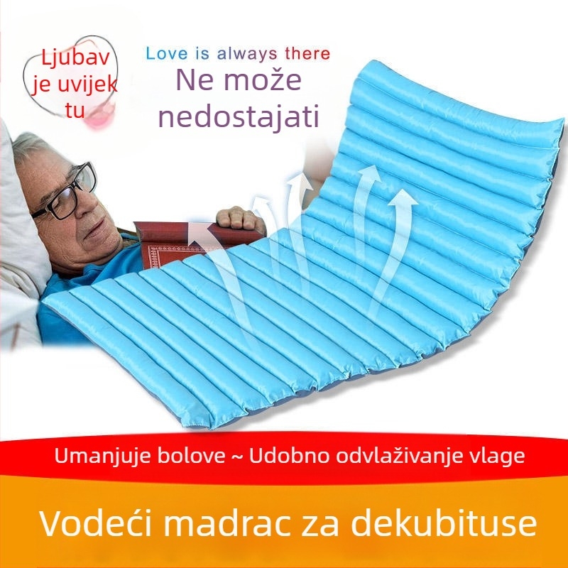 Podloga protiv dekubitusa za starije osobe prikovane za krevet, dugotrajna podloga za ležeće artefakte, njega paraliziranih pacijenata s dekubitusom