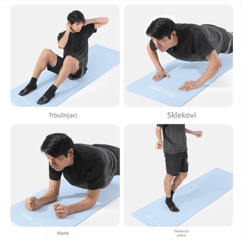 Western rider sportska fitness prostirka za jogu TPE prostirka za fitness neklizajuća prostirka za jogu biciklistička platforma prostirka za dom