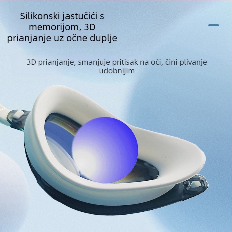 2025 nove naočale za plivanje prekogranične vruće profesionalne natjecateljske naočale za plivanje HD vodootporne sportske opreme protiv zamagljivanja veleprodaja