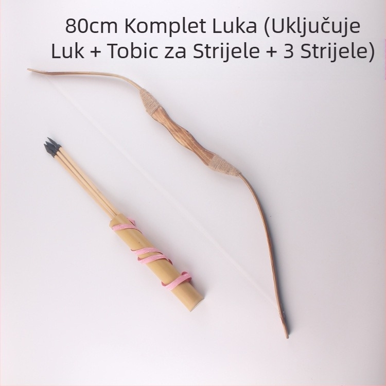 Dječje igračke tradicionalni antikni drveni luk i strijela izvor proizvođači bambusov luk i strijela vanjska trgovina veleprodaja strijela vanjski roditelj-dijete