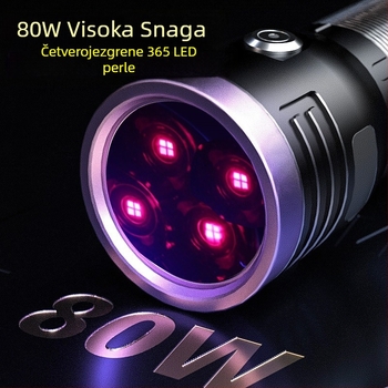 365 ultraljubičasta svjetiljka ljubičasta novčanica kovanica duhan i alkohol protiv krivotvorenja fluorescentna 80W identifikacijska posebna ljubičasta lampa SV74