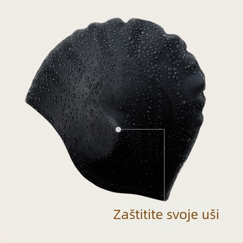 2025 Nova zaštita za uši, kapa za plivanje, ekskluzivna prekogranična vodootporna kapa za plivanje s kodom za TikTok opremu za plivanje, novi proizvod koji se najviše prodaje