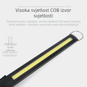 Magnetsko LED punjivo automehaničko radno svjetlo za održavanje LED svjetlo za održavanje Kućno vanjsko kampiranje Svjetlo za popravak Svjetlo za hitne slučajeve