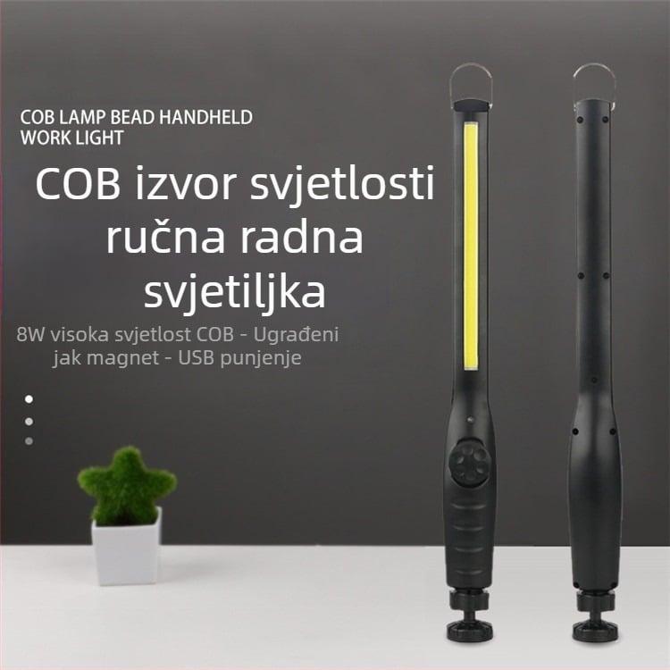 Magnetsko LED punjivo automehaničko radno svjetlo za održavanje LED svjetlo za održavanje Kućno vanjsko kampiranje Svjetlo za popravak Svjetlo za hitne slučajeve