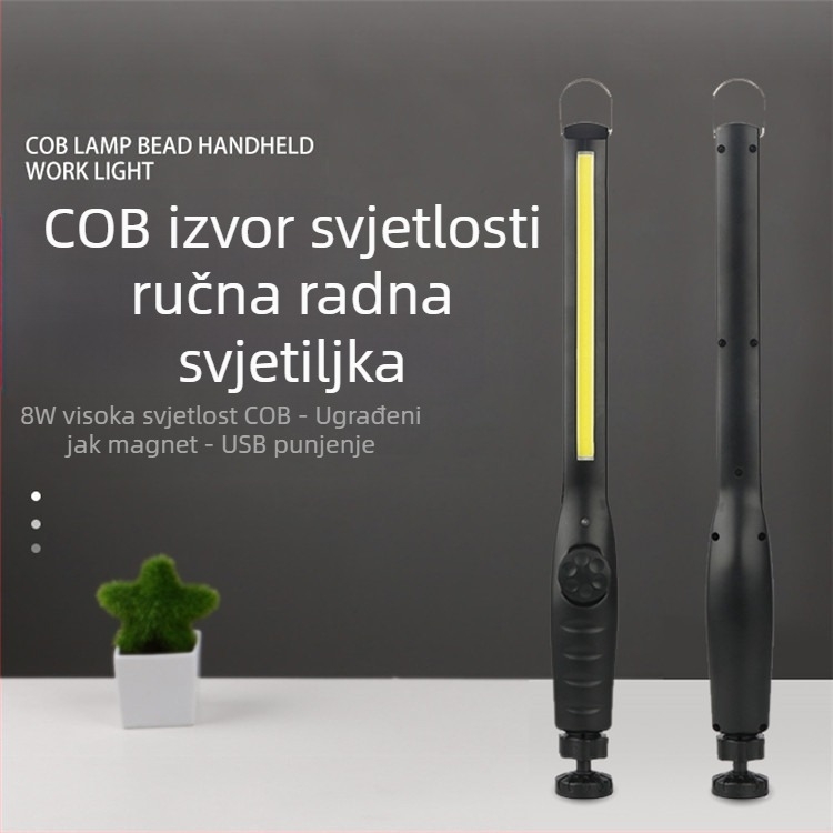 Magnetsko LED punjivo automehaničko radno svjetlo za održavanje LED svjetlo za održavanje Kućno vanjsko kampiranje Svjetlo za popravak Svjetlo za hitne slučajeve