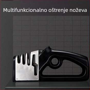 Prekogranični proizvođači najprodavanijih proizvoda, brzo oštrenje četiri u jednom, oštrenje kuhinjskih noževa, brušenje škara, kuhinjski alati, oštrač za brusni kamen