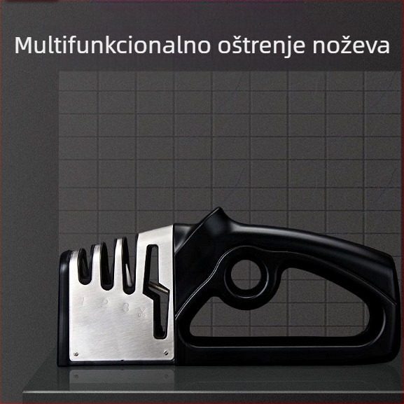Prekogranični proizvođači najprodavanijih proizvoda, brzo oštrenje četiri u jednom, oštrenje kuhinjskih noževa, brušenje škara, kuhinjski alati, oštrač za brusni kamen