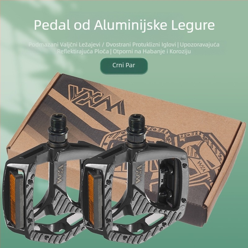 Pedala za bicikl za brdski cestovni bicikl s kugličnim ležajem od aluminijske legure, univerzalna pedala, pribor za pedale
