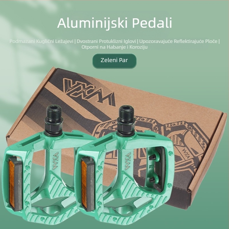 Pedala za bicikl za brdski cestovni bicikl s kugličnim ležajem od aluminijske legure, univerzalna pedala, pribor za pedale
