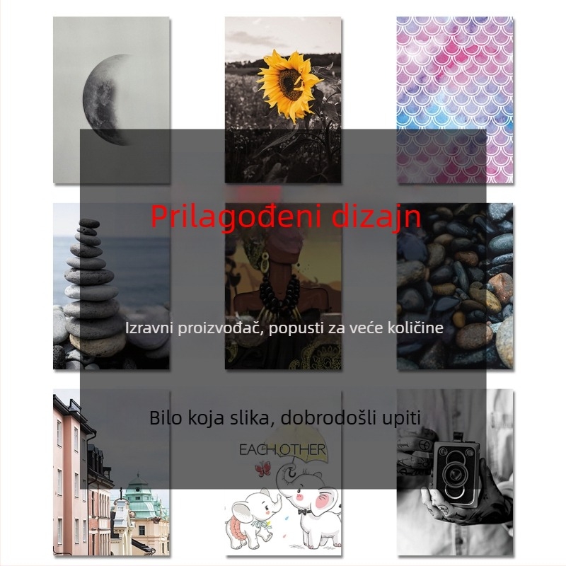 Amazon prekogranična zvjezdana slika međuzvjezdanog krajolika sunce album platno vanjska trgovina vrući novi proizvod dekoracija za dom spavaća soba