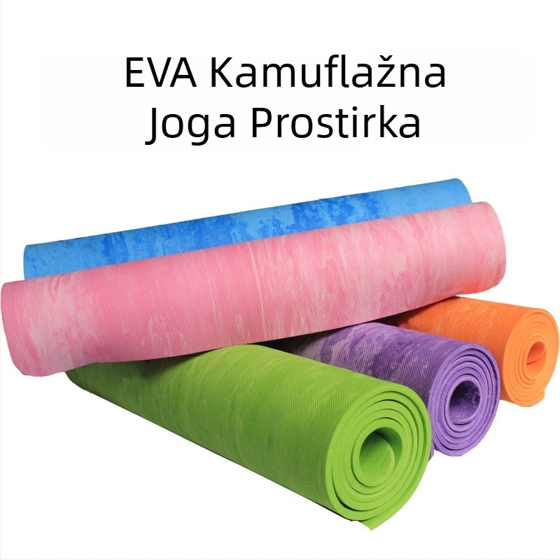 EVA kamuflaža za jogu, prostirka za vanjske sportove, vodootporna prostirka za jogu, fitness prostirka preko granice, vruća rasprodaja, tvornica izvora