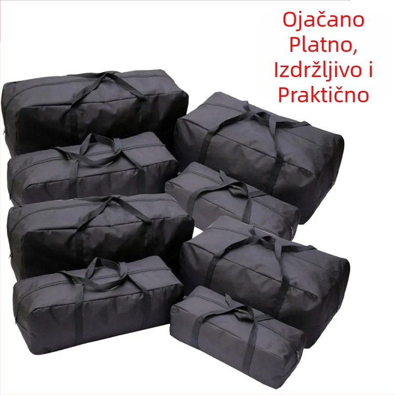 Platnena torba za pohranu velikog kapaciteta za kampiranje, putna torba za pohranu na otvorenom, kampiranje, piknik šator, stol i stolica