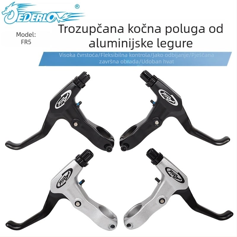 AVID visokokvalitetna ručka kočnice FR5 za brdski bicikl, aluminijska legura, ručka kočnice, ručka ručne kočnice, crna