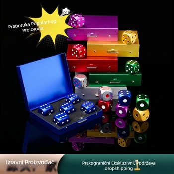 Prekogranične aluminijske legure kockice za slobodno vrijeme, kreativnu zabavu, ugostiteljstvo KTV, prijenosne kvadratne kutijaste aluminijske metalne kockice