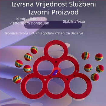 Velika promotivna cijena vodene plutajuće igre za trening valova lopte EVA bazen trokut bacanje kruga