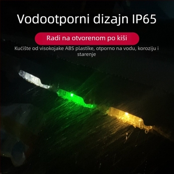 Solarna vanjska vrtna svjetiljka Kućni vrtni raspored Vodootporna svjetiljka za stepenice Ograda Ograda Rasvjeta Dekorativna svjetiljka
