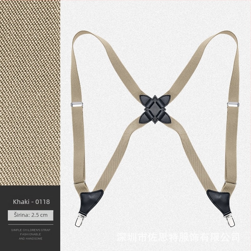 Muška vjenčanica s bočnom kopčom, visoka elastična traka za bucmaste osobe, prepoznatljiv europski stil, retro ležerni remen 8