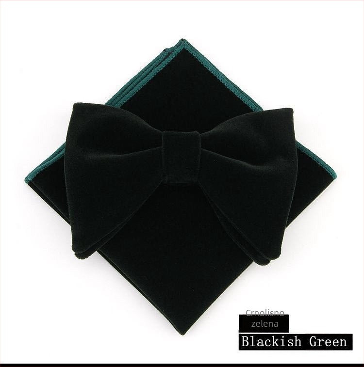 Leptir-mašna od kravljeg roga, zlatna baršunasta tkanina, teksture leptir-mašne, elegantna moda, vjenčanje, mladoženja, široki oblik mašne od kravljeg roga