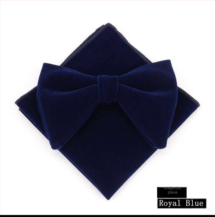 Leptir-mašna od kravljeg roga, zlatna baršunasta tkanina, teksture leptir-mašne, elegantna moda, vjenčanje, mladoženja, široki oblik mašne od kravljeg roga