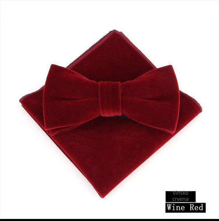 Leptir-mašna od kravljeg roga, zlatna baršunasta tkanina, teksture leptir-mašne, elegantna moda, vjenčanje, mladoženja, široki oblik mašne od kravljeg roga