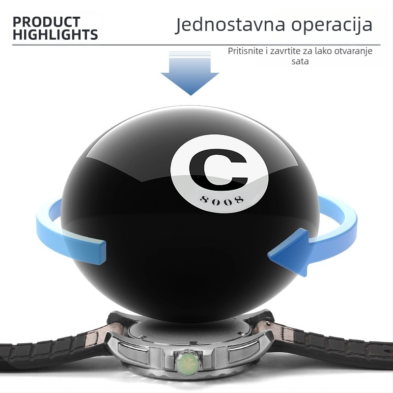 Alat za popravak satova, otvarač poklopca sata, odvrnite stražnji poklopac za zamjenu utora za bateriju, stražnji poklopac ne šteti napuhavajućoj lopti stražnjeg poklopca sata