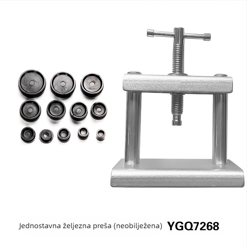 Alat za popravak satova, mehanički stroj za zatvaranje kvarcnih satova, preša za stražnji poklopac, alat za stražnji poklopac, alat za promjenu baterije, stolni stroj za zatvaranje satova