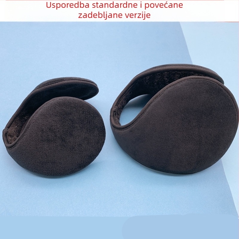 2021 Muški štitnici za uši, uvećani zadebljani štitnici za uši, zimski topli štitnici za uši, štitnici za uši za sportove na otvorenom, zimski plišani štitnici za uši