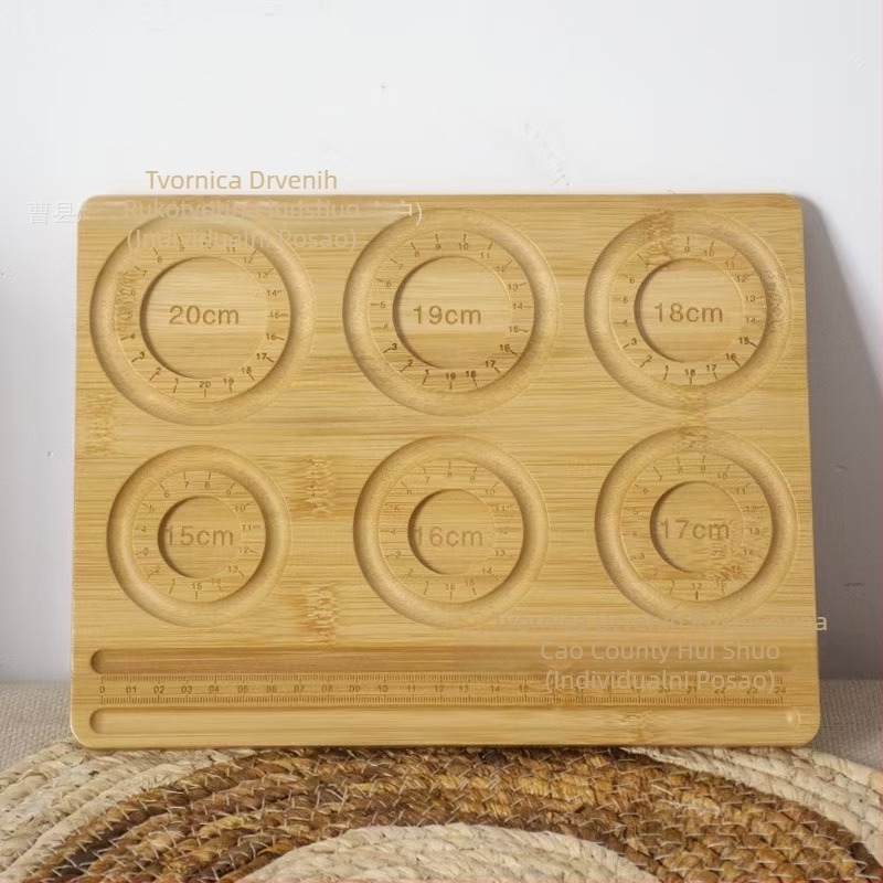 na zalihi Izrada pločica za nakit od perlica za narukvice i ogrlice Ploča za dizajn nakita od bambusa Drveni zvončići Hsinchu