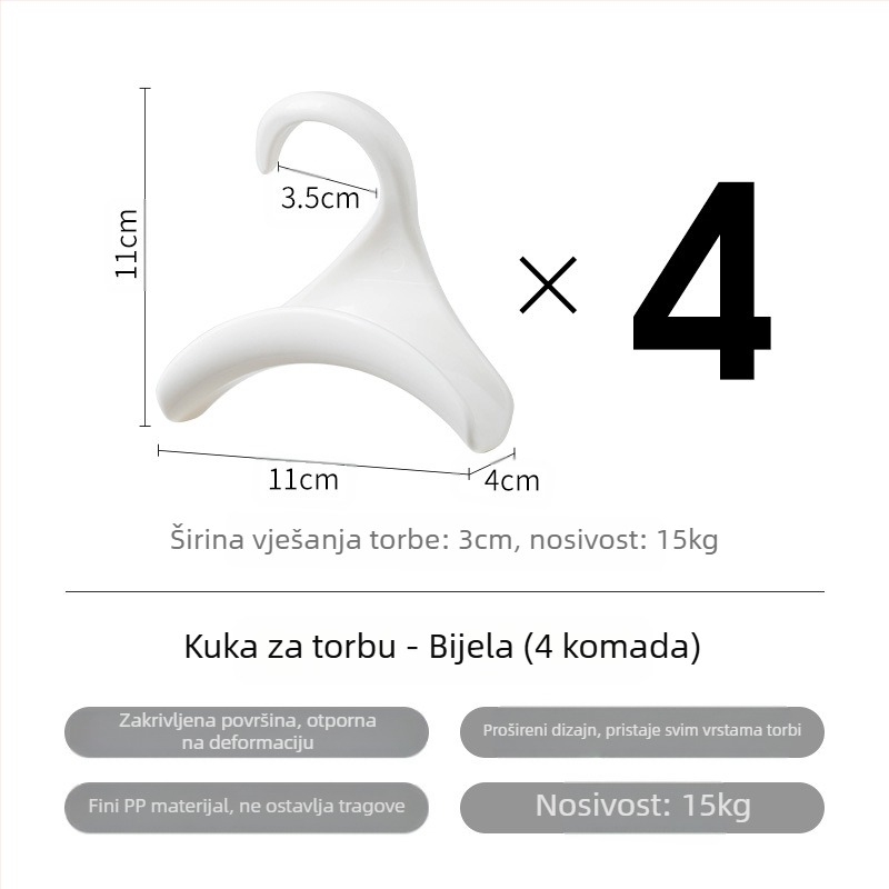 Frost Mountain Torba Kuka Luk Vješalica Torba Kravata Svileni šal Stalak za Šešire Ormar Vješalica Remen Višenamjenska Kuka Vješalica