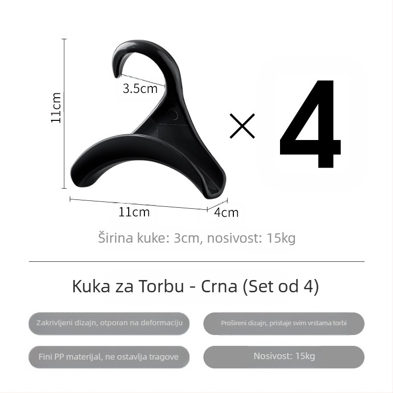 Frost Mountain Torba Kuka Luk Vješalica Torba Kravata Svileni šal Stalak za Šešire Ormar Vješalica Remen Višenamjenska Kuka Vješalica