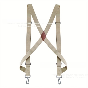 Vruća traka za ljeto 2022., novi dolazak, remen za pištolj, elastična vrpca, unisex remen za tregere s kopčom za kuku, moderan