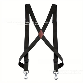 Vruća traka za ljeto 2022., novi dolazak, remen za pištolj, elastična vrpca, unisex remen za tregere s kopčom za kuku, moderan