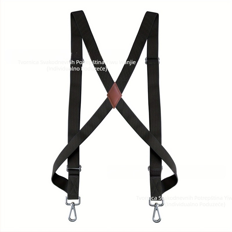 Vruća traka za ljeto 2022., novi dolazak, remen za pištolj, elastična vrpca, unisex remen za tregere s kopčom za kuku, moderan