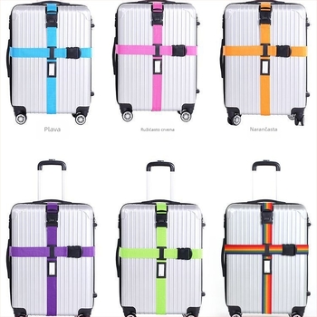 Remen za pakiranje prtljage na otvorenom, remen za vezanje kutije s lozinkom, TSA carinski remen za pakiranje s bravom za lozinku