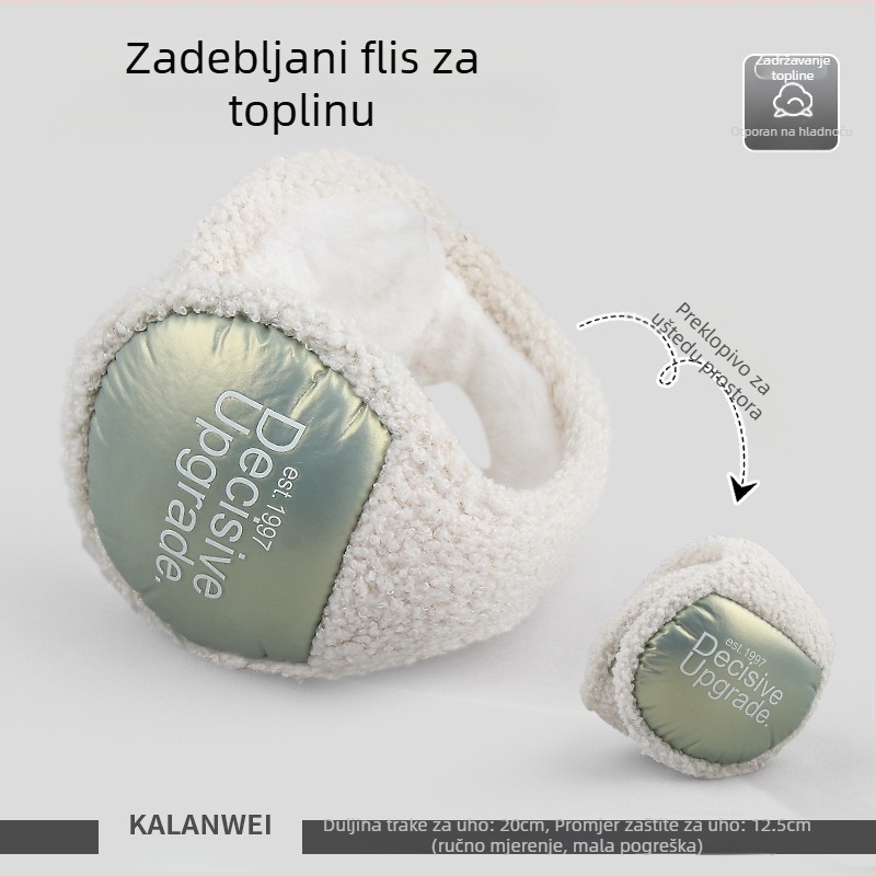 Zimski ženski štitnici za uši, topli za jahanje, protiv smrzavanja, plišani slatki štitnici za uši za studente, zimski štitnici za uši, torba za zaštitu ušiju