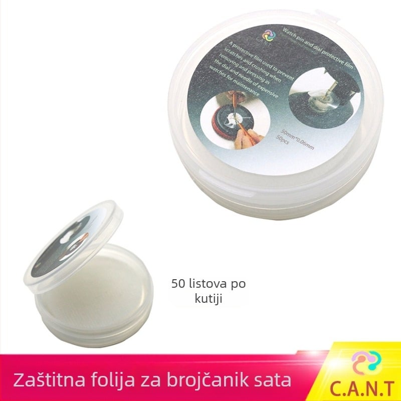 Alat za popravak satova, vrijeme i sekunde sata, pin pad, brojčanik, doslovna zaštitna folija, bez tragova, pin film, popravak sata