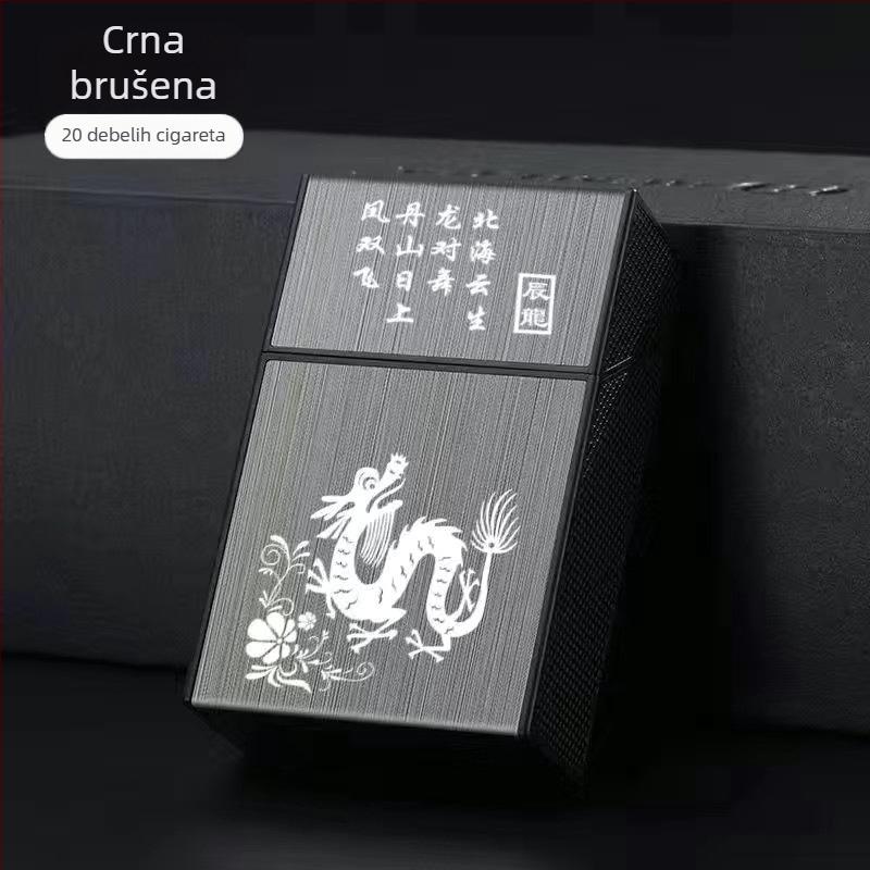 20 komada plastične kutije za cigarete na preklop, mekana, tvrda kutija, univerzalna prijenosna kutija za cigarete otporna na vlagu, kompresijska kutija za cigarete na kopčanje