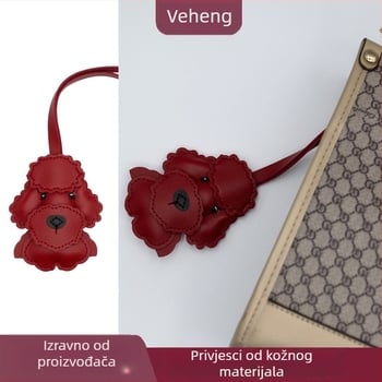 Privjesak za medvjedića, pas, vrećica, svestrani slatki štene, privjesak za ključeve od pu, poklon, veleprodajni blagdanski poklon