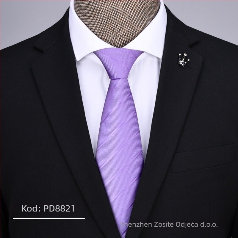 Kravata s patentnim zatvaračem za muškarce, lijena, jednostruka, za haljine, poslovne, vjenčane, jednostavne, široke, tvornica na zalihi 1