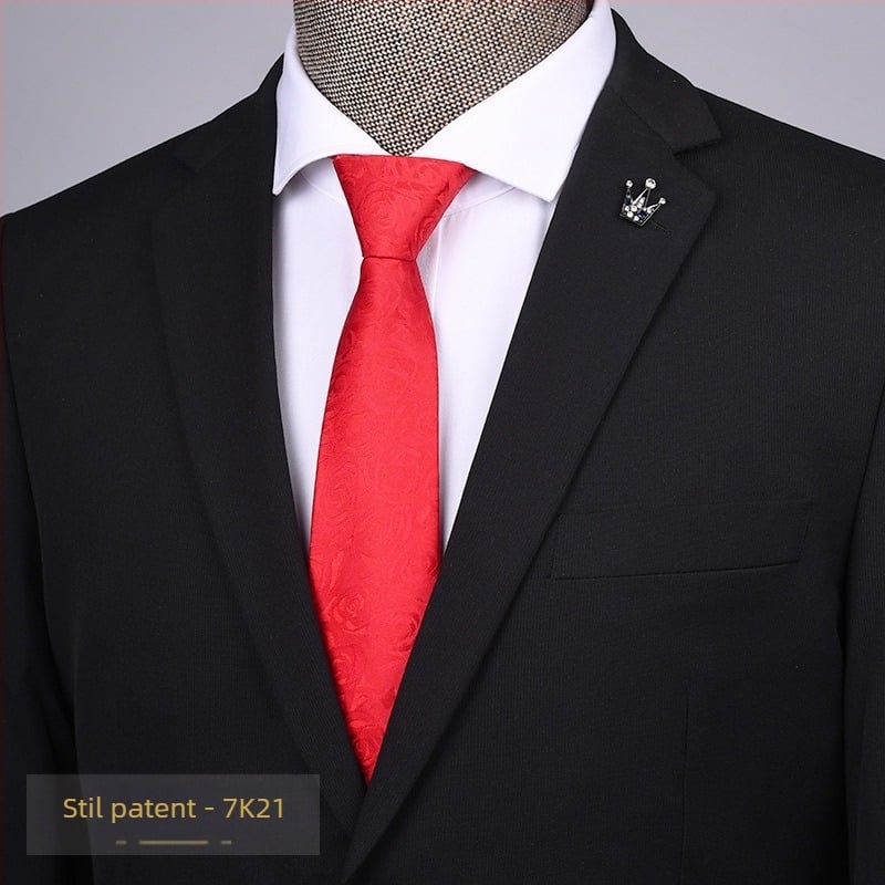 Kravata s patentnim zatvaračem za muškarce, lijena, jednostruka, za haljine, poslovne, vjenčane, jednostavne, široke, tvornica na zalihi 1