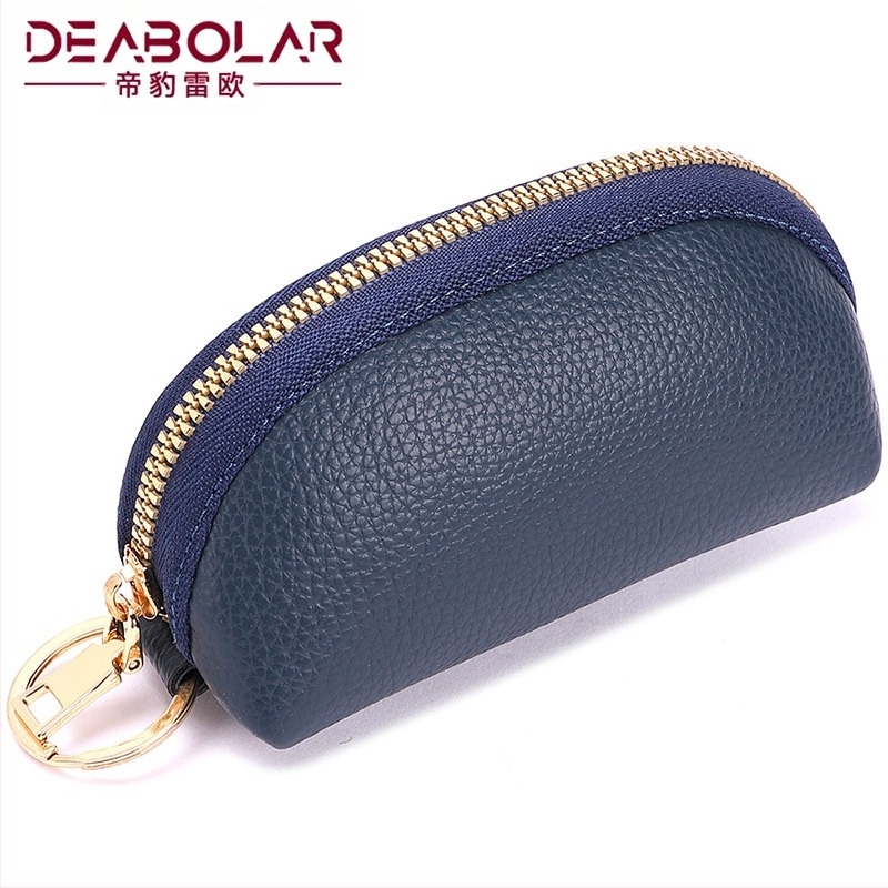 Torba za ključeve od auta za muškarce, veliki kapacitet, višenamjenska mekana kožna torba za ženske kovanice, mali novčanik, mini