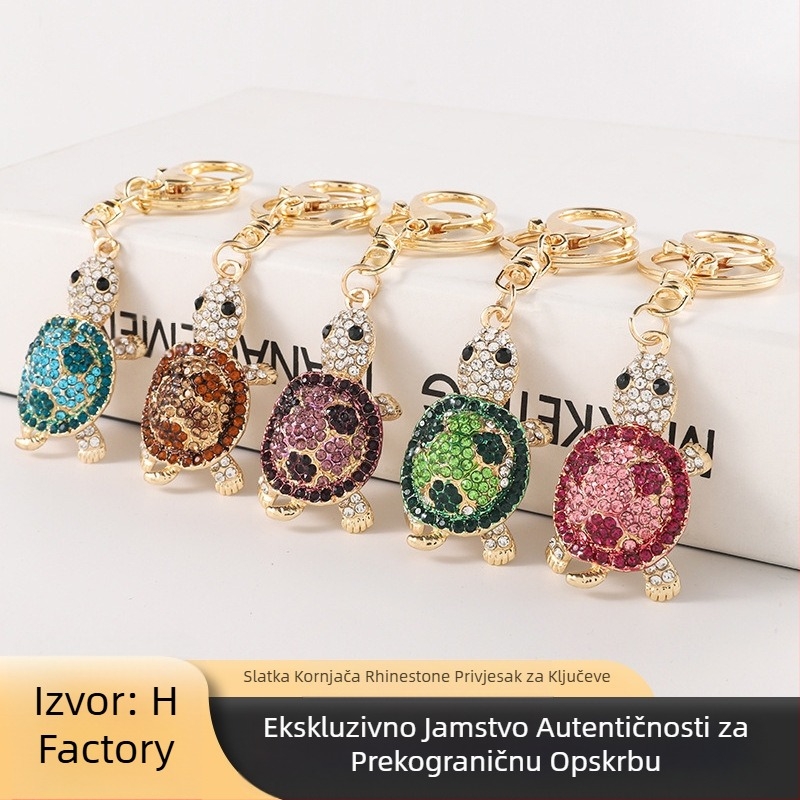 Internet Celebrity Kreativni Dizajn Novi Kornjača Privjesak za Ključeve Slatka Torba Mali Poklon Dodaci Životinjski Privjesak Nakit