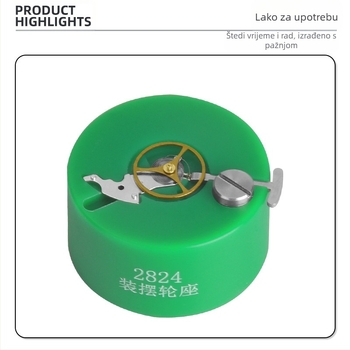Stol za popravak, ugradnja balansnog kotača 2829, rastavljanje i montaža opruge za ravnotežu 2824, alat za balansni kotač 7750/NH35, baza za brzu montažu