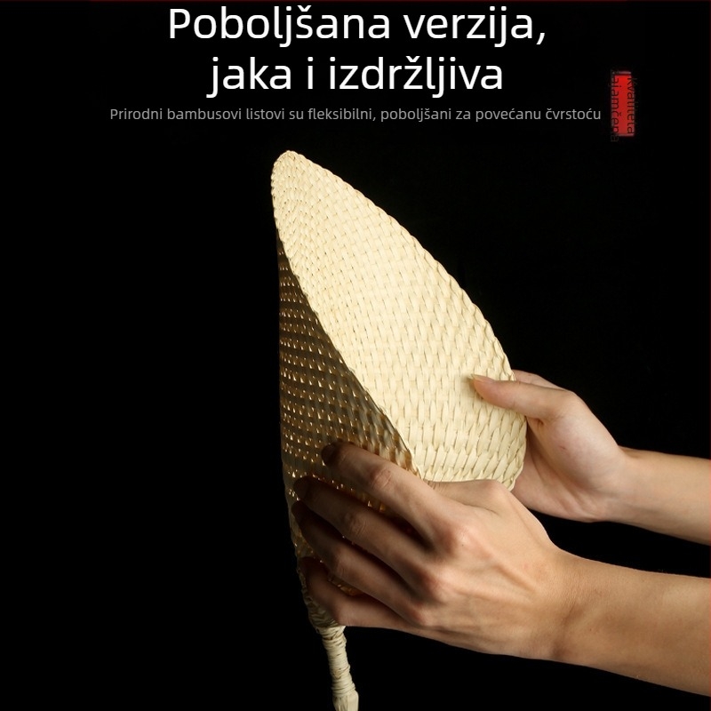 Lepeza, velika lepeza za bananu, Jigong lepeza za suncokret, starac, stari stil, ručno izrađena lepeza za slikanje, lepeza za roštilj od smeđeg lišća