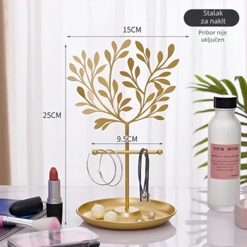 Lagani luksuzni stalak za nakit, skandinavski stalak za ključeve, višenamjenski stalak za ogrlice i prstenje, popularan nakit