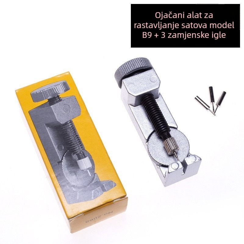 Rastavljanje i demontaža lanca sata Alat za popravak novog sata Rastavljanje i podešavanje čeličnog lanca sata Rastavljanje i podešavanje remena Podešavanje